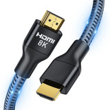 Cable Hdmi 2.1 Gamer 8k 4k 2k 3 Metros 120 Hz 144 165 240 Hz