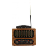 Parlante Bluetooth Retro No1 Radio Portátil Recargable Usb