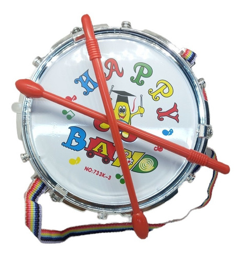 Juguete Tambor Musical Plastico Para Niños Y Ni