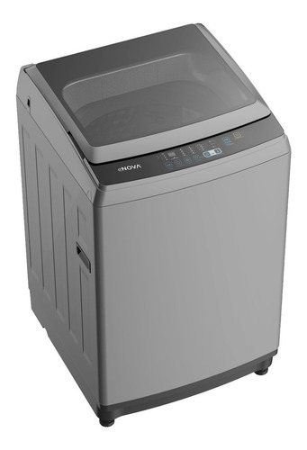 Lavarropas Automático Enova Ath-ewm 8kg Gris Carga Superior