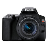 Câmera Canon Eos Rebel Sl3 24.1mp + Lente Ef-s 18-55mm