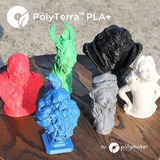 Filamento Polyterra Pla Plus Polymaker, 1.75mm - 1kg