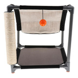 Cat Scratcher Kitten Poste Rascador Sofá Cama Resistente A