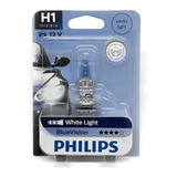 Lampara Phillips H1 Original 12v Blue Visión Efecto Xenon