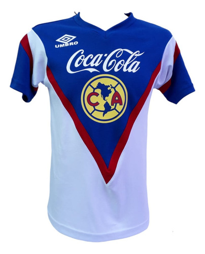 Jersey Retro America Blanca Umbro Y No 95 Aniversario