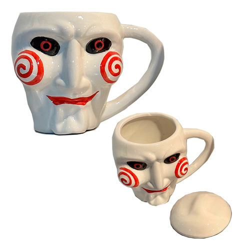 Mug Vaso Saw Billy The Puppet En Ceramica Horror