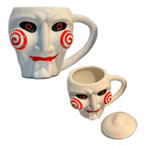 Mug Vaso Saw Billy The Puppet En Ceramica Horror