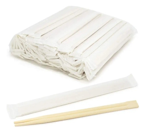 Caja Palitos Chinos  X30 Paquetes X100 Unid. Hashi Chopstick