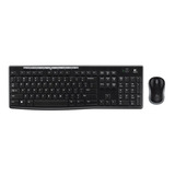 Teclado Y Mouse Inalambrico Logitech Mk270 Pc Rt