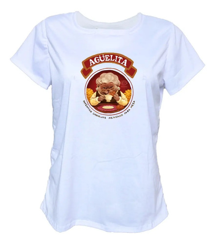 Blusa Playera Gato Aguelita Camiseta Mujer