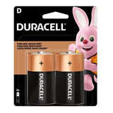 Pilas Alcalinas Duracell Mn1300 Lr20 1.5v 2 Unidades