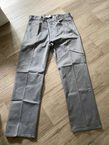 Pantalón De Hombre Color Gris Importado Gap Talle 34x30
