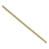 Cadena De Oro 18k Collar Groumet 55cm 2g Cubana Hombre Mujer