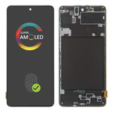 Pantalla Táctil Lcd Amoled Con Marco Para Samsung A71 A715 .