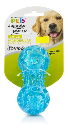 Juguete Pesa Flexible Chico Con Sonido 12cm Para Perros