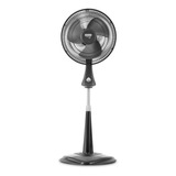 Ventilador Samurai Tropical Plus Negro Con 3 Aspas 