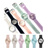 Reloj Casual Deportivo Para Hombre Mujer Silicona Colores