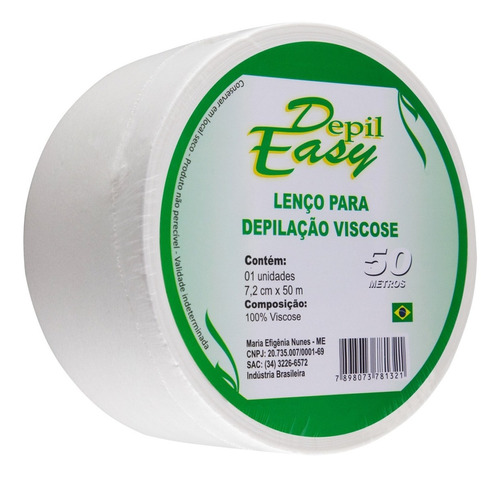 Lenco Depil Easy Branco 50 Metros