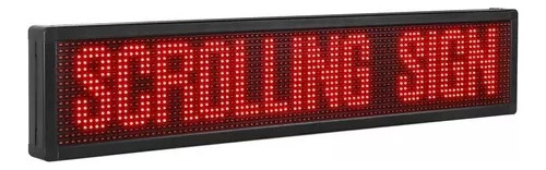 Letrero Led Programable Wifi 100*20cm - Iluminación Luminos