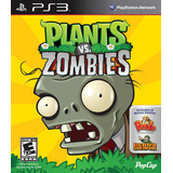 Jogo Ps3 Plants Vs Zombies Físico Original