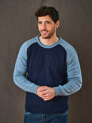 Sweater Pulóver Cuello Redondo Hombre Mauro Sergio