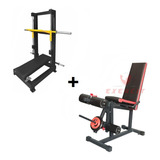 Leg Press 90° Academia Pernas + Cadeira Mesa Flexo Extensora