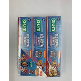 Gel Dental Infantil Gum Patrulha Canina Pack 3 Und 50g Cada