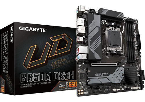 Gigabyte B650m Ds3h - Amd - Am5 Pcie 4.0 Ddr5 Super Precio!!