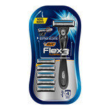 Aparelho De Barbear Bic Flex 3 Hybrid + 5 Cartuchos