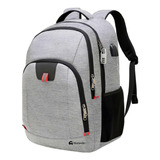 Mochila Antirrobo Laptop Hasta 19 In Con Candado Impermeable