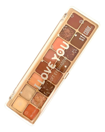 Paleta De Sombras 16 Tonos Nude Neutros Mate Shimmer Glitter