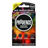 5 Condones Prudence Mix Sensaciones Edición Limitada