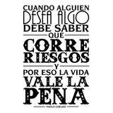 Vinilo Decorativo Personalizado Frase Motivaciones