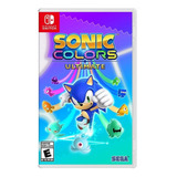 Sonic Colors Ultimate  Standard Edition Sega Nintendo Switch Físico