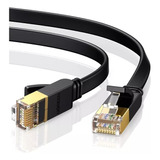 Cable 10 M Red Lan Ethernet Cat7 10gbps 600mhz Rj45 / Plano