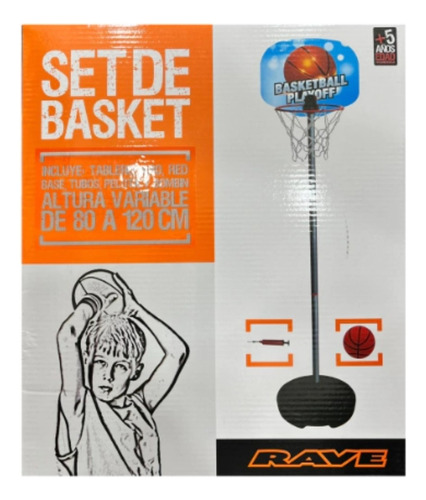 Juego Mini Set De Basket Aro Con Base Isakito Juego Mini Set