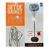 Juego Mini Set De Basket Aro Con Base Isakito Juego Mini Set