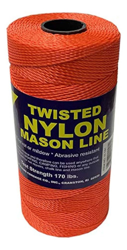 T.w. Evans Cordage 11-191 Number-18 Twisted Nylon Mason Line