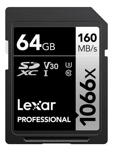 Memoria Lexar 1066x Sdcx Uhs-i 64gb 160mb/s 
