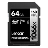 Memoria Lexar 1066x Sdcx Uhs-i 64gb 160mb/s 