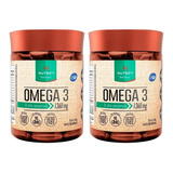 Kit 2x Ômega 3 - Fish Oil - 1360mg - 60 Caps  - Nutrify