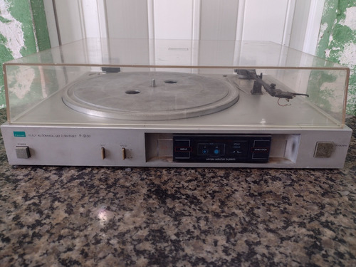 Toca Disco Sansui P-30 Defeito,funciona Parcial Ler Descriçã