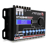 Processador De Audio Stetsom Stx 2848 Crossover Equalizador