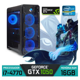 Computador Gamer Intel Core I7-4770 Ram 16gb Gtx 1050 2gb