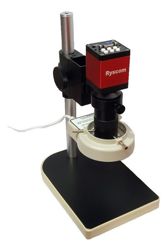 Microscopio Digital Vga Hdmi Reparación Celular Lampara Base