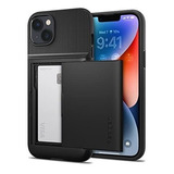 Funda Spigen Slim Armor Cs Para iPhone 14 Plus - Black 