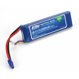 Bateria Lipo 11.1v 2500mah 30c 3s Ec3 Plug E-flite