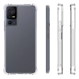 Funda Tpu Cristal Transparente Anti Golpes Para Tcl 40 Se