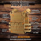 Chaleco Tactico Molle Jpc Airsoft Fast Reaction Reforzado