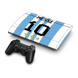 Skin Argentina Messi Playstation Combo Consola + Joystick